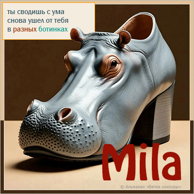 Mila ты сводишь с ума
