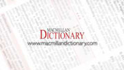 Macmillan Dictionary Online